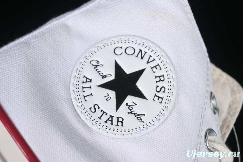 Converse Chuck 1970s High Top Casual Canvas Sneakers with Classic Graffiti Limited Edition Three-Star Logo - 162056C