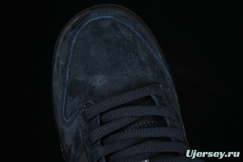 Nike Division Street Dunk Low "Oregon Black" Hidden Colorway Low-Top Casual Sneakers - HV1470-001