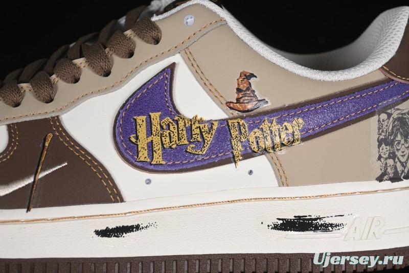 Nike Air Force 1 '07 Low "Harry Potter" Casual Sneakers with Comic Series Design - LJ2288-111