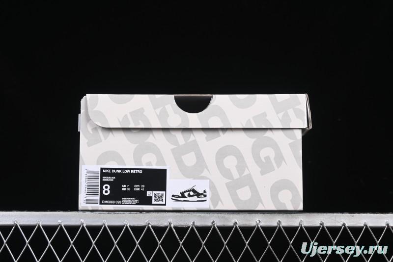 Nike SB Dunk Low The North Face Graffiti Black Swoosh Anniversary Custom Low-Top Casual Skate Shoes - DM6868-028