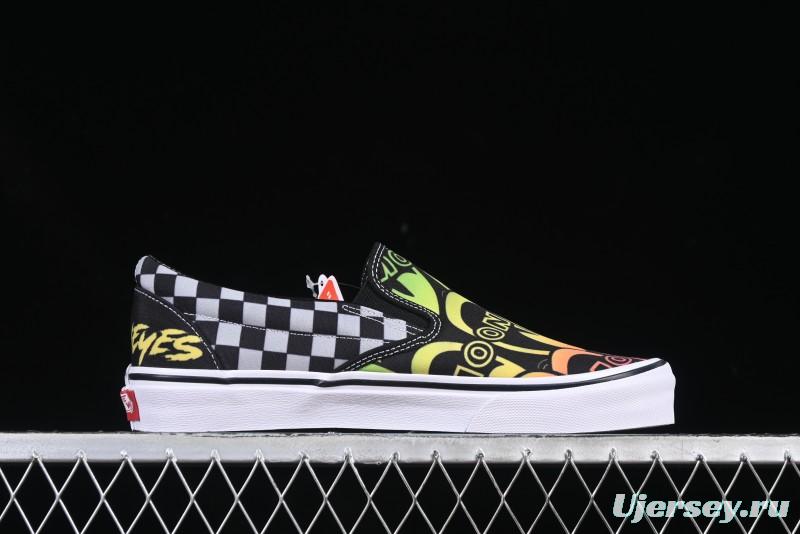Mooneyes x Vans Slip-On Low-Top Casual Skate Shoes - VN000CP6BHG