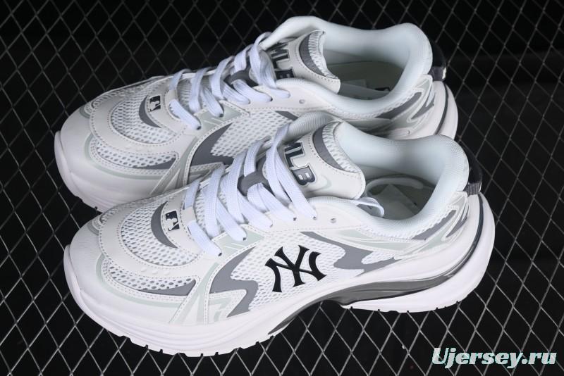 New York Yankees MLB Bigball Chunky Curve Thick Sole Casual Running Shoes - 3ARNSPL4N50WHS
