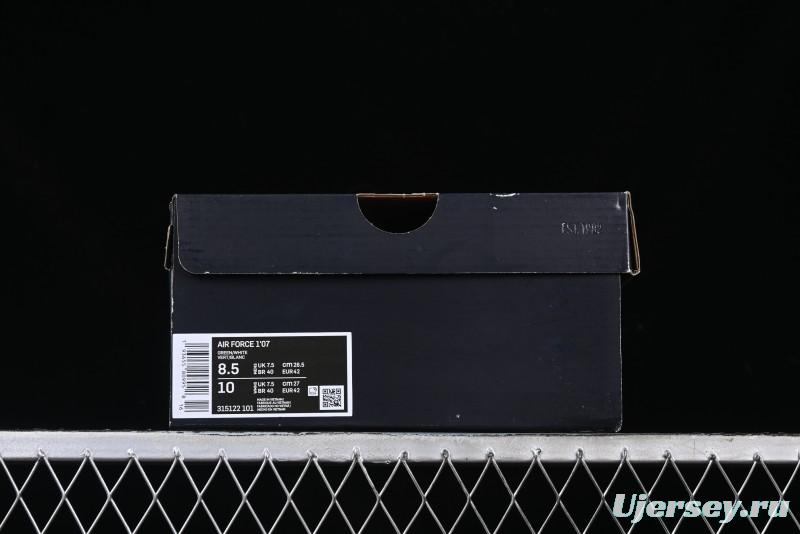 Nike Air Force 1 '07 Low Turquoise Casual Sneakers - 315122-101