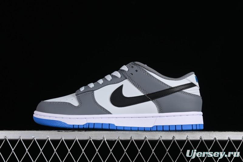 Nike Dunk Low SB Skateboarding Shoes in White Blue Grey - FB9109-001