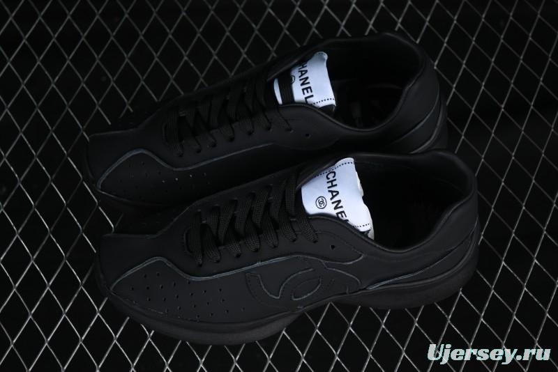 Chanel 25C Tie-Up Flat Casual Lifestyle Shoes - G46372