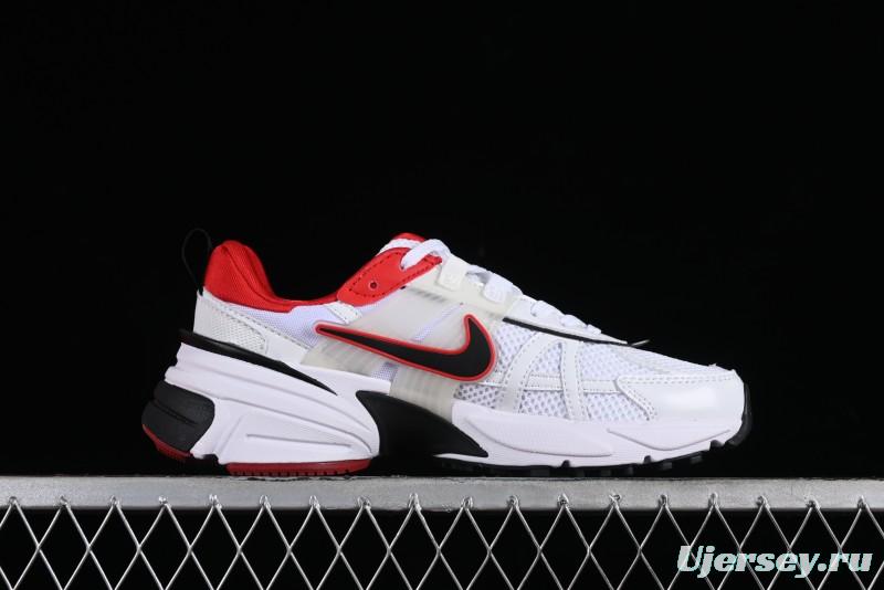 Nike Runtekk V2K Retro Low-Top Running Shoes with Cushlon Midsole and Distressed Effect - HF0120-100