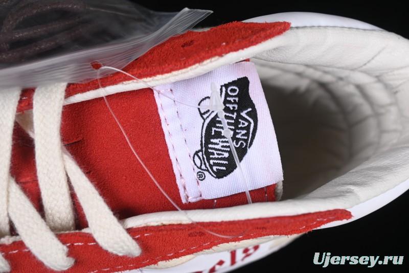 Palm Angels x Vans Sk8-Mid Mid-Top Casual Skate Shoes with Vintage-Inspired Design - VN000CRPGRN