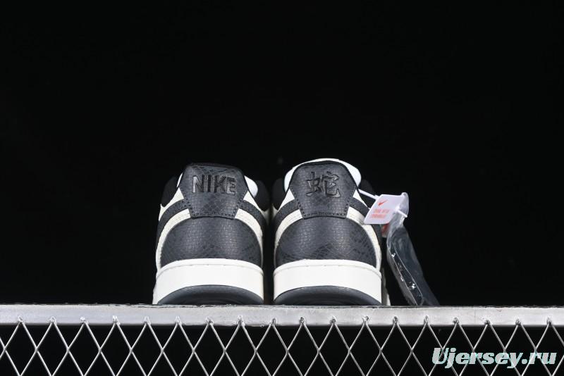 Nike Court Vision Lo 2025 Year of the Snake Theme Campus Casual Sneakers - CD5463-100