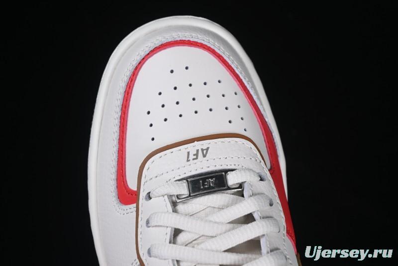 Nike Air Force 1 Shadow Lightweight Elevated Low-Top Casual Sneakers - HQ3400-030