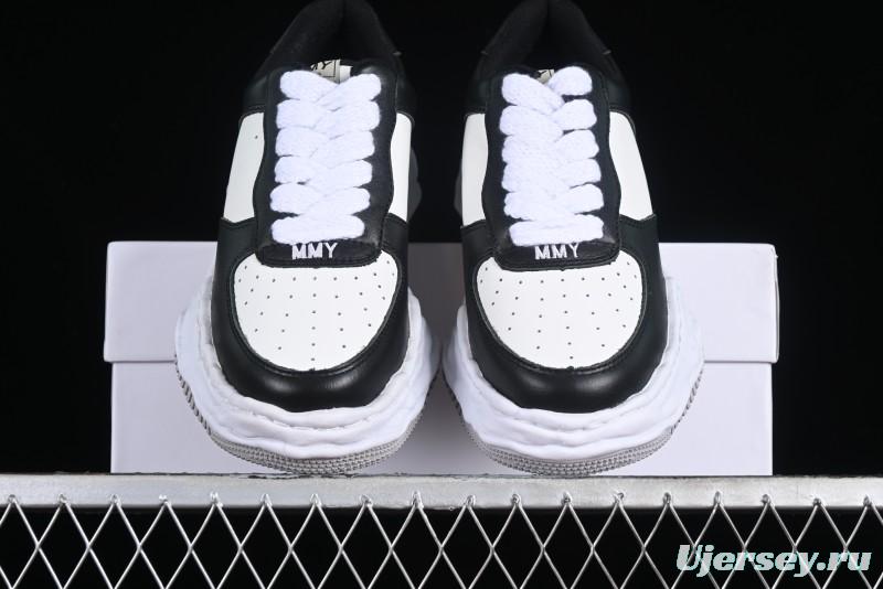 MMY Wayne Original Sole Leather Low Sneaker with Deconstructed Ice Cream Sole - W.E5