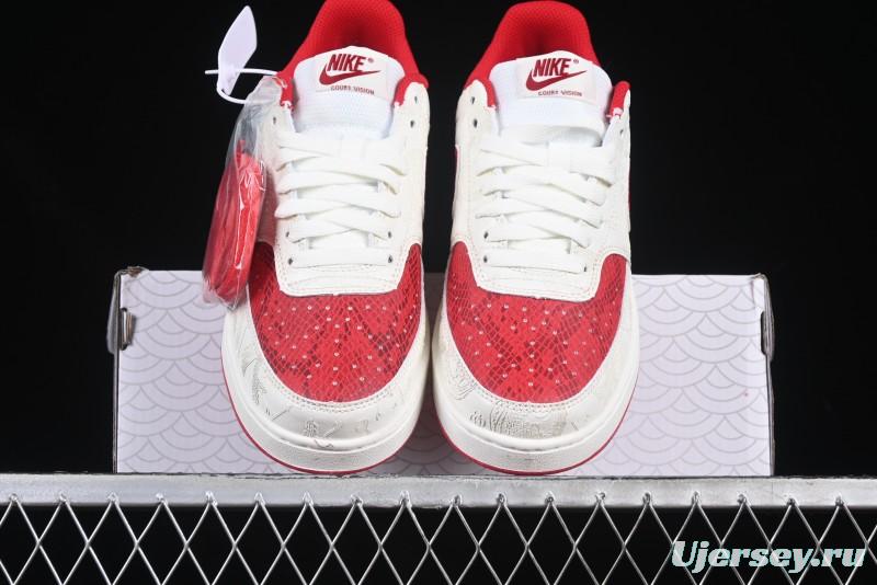 Nike Court Vision Lo 2025 Year of the Snake Theme Campus Casual Sneakers - CD5463-100