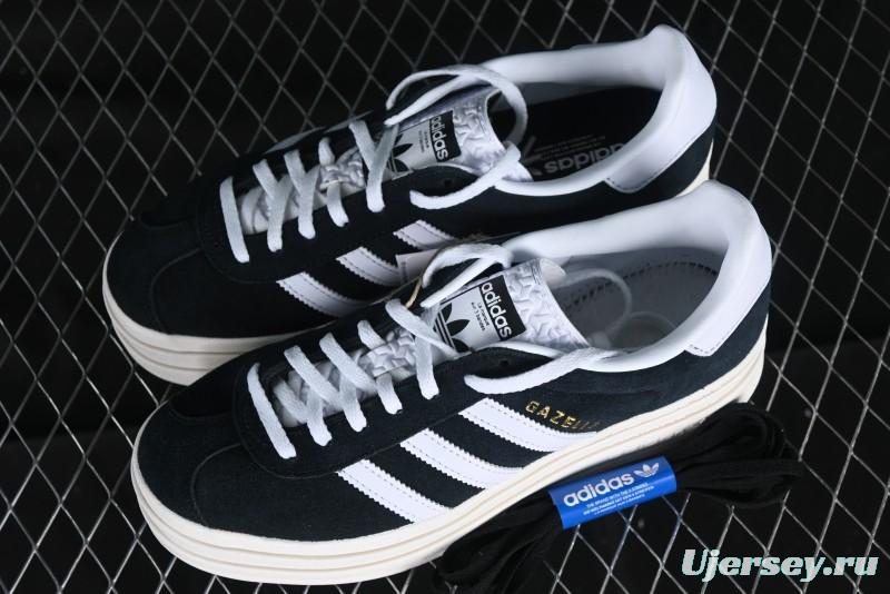 Adidas Originals Gazelle Bold HQ6912 Low-Top Sneakers with Thick Sole for Casual Wear Anti-Slip and Durable - HQ6912