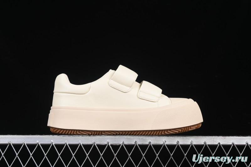 GG-CC Star Same Style Platform Sneakers with Hook and Loop Closure - G23Y6906