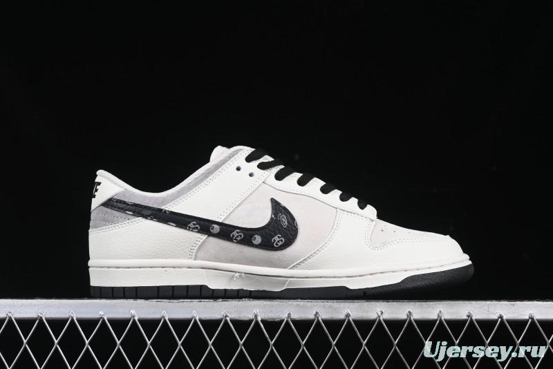 Nike SB Dunk Low Stussy Anniversary Custom Low-Top Casual Skate Shoes - DJ2024-055