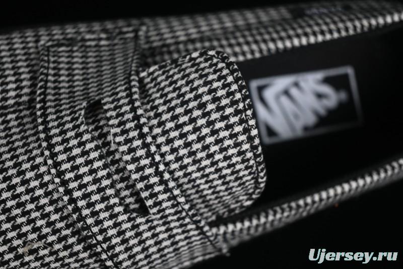 Vans Demons Style 53 Black White Retro Houndstooth Loafers - VN000CQPYER