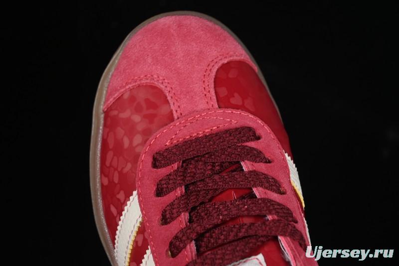 Adidas Originals Gazelle Bold JQ5977 Snake Year Limited Edition Three Stripes Platform Sneakers with Non-Slip耐磨 Low-Top - JQ5977