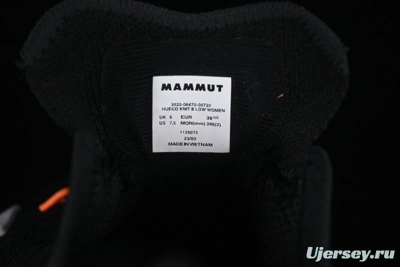 Mammut Hueco Knit II Low Hiking Shoes - Shock Absorption Slip-Resistant Durable for Trekking Mountaineering - 43102