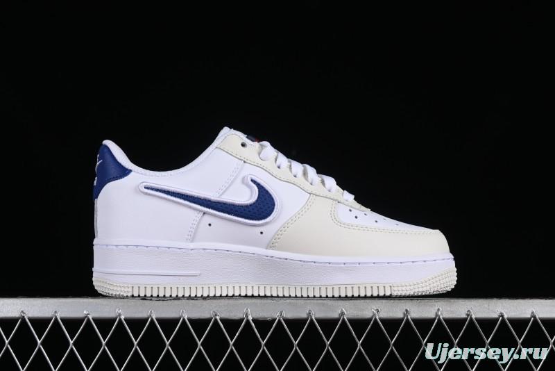 Nike Air Force 1 '07 Low Casual Sneakers with Full-Length Air Cushion - FZ3190-400