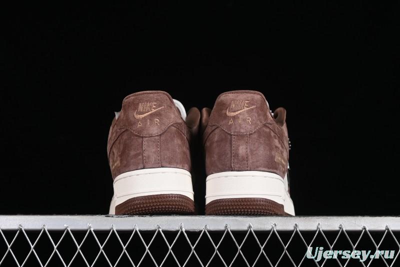 Nike Air Force 1 '07 Low LV Collaboration - Chocolate Pig Casual Sneakers - HD1968-022