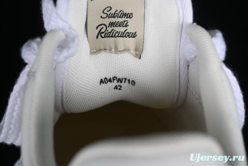 Wayne Original Sole Leather Low Sneaker with Deconstructed Ice Cream Sole - MMY