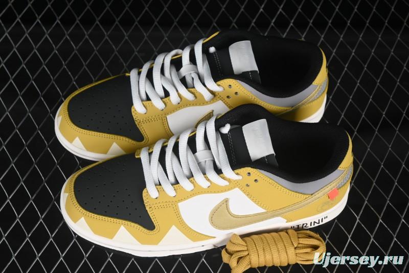 Nike SB Dunk Low Power Rangers Sabertooth Colorway Anniversary Custom Low-Top Casual Skate Shoes - ZZ1998-005