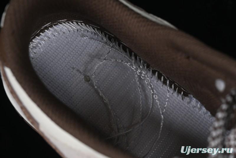 Nike SB Dunk Low Gucci Collaboration Monogram Beige Brown Swoosh Anniversary Custom Low-Top Casual Skate Shoes - DJ2024-059