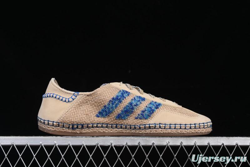 Adidas Clot x Originals Gazelle Indoor Retro Casual Slip-Resistant Wear-Resistant Low-Top Sneakers - IH3641
