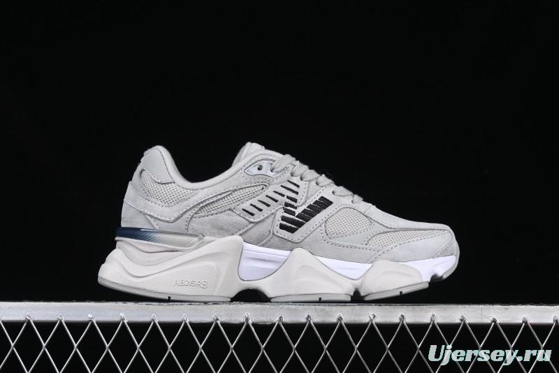 New Balance NB9060 Series Retro Casual Running Shoes with ABZORB Cushioning - U9060JGR