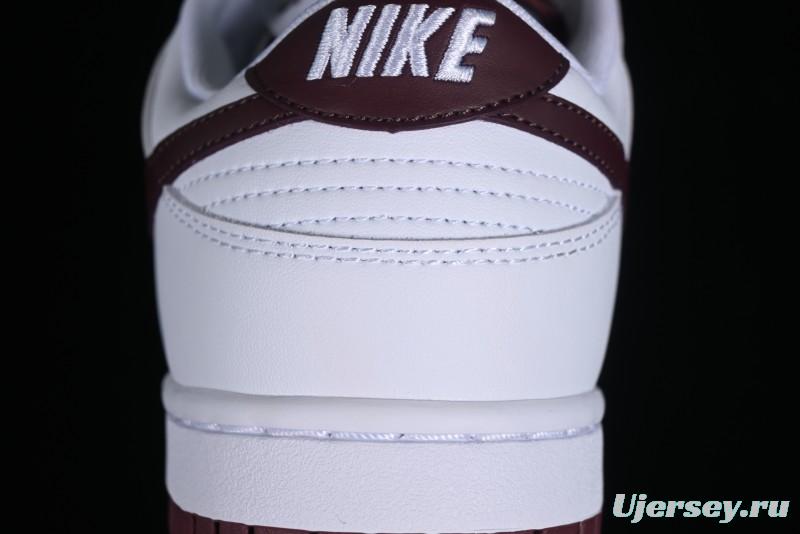 Nike SB Dunk Low White Red Colorway Low-Top Casual Skateboarding Shoes - DV0831-102