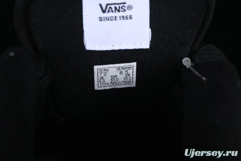 Vans Knu Skool Low-Top Retro Casual Vulcanized Sneakers in Grey Black - VN0009QCBDS