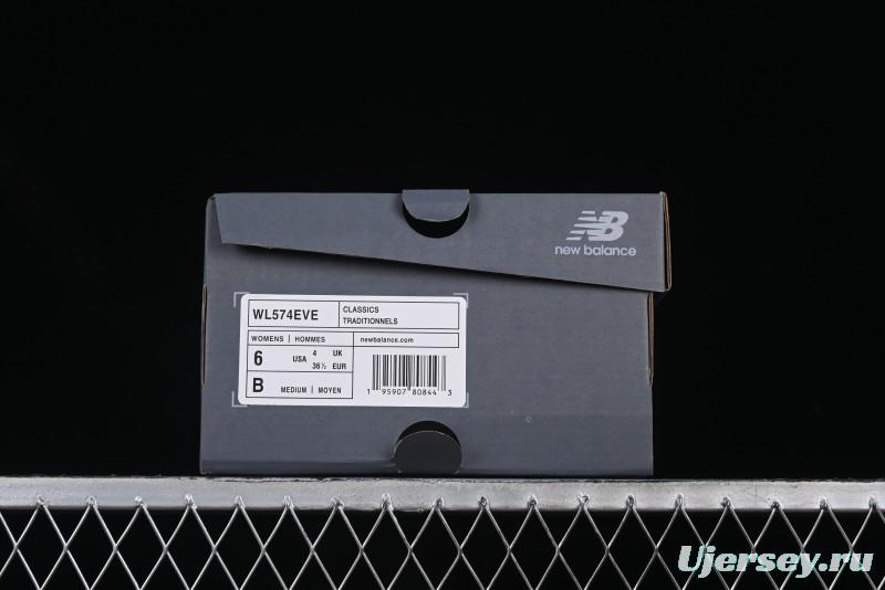 New Balance 574 Series Retro Casual Running Shoes - WL574EVE