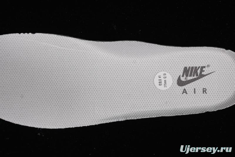 Nike Air Force 1 '07 Low Casual Sneakers with Hemp Rope Laces and Distressed Design - 315122-333