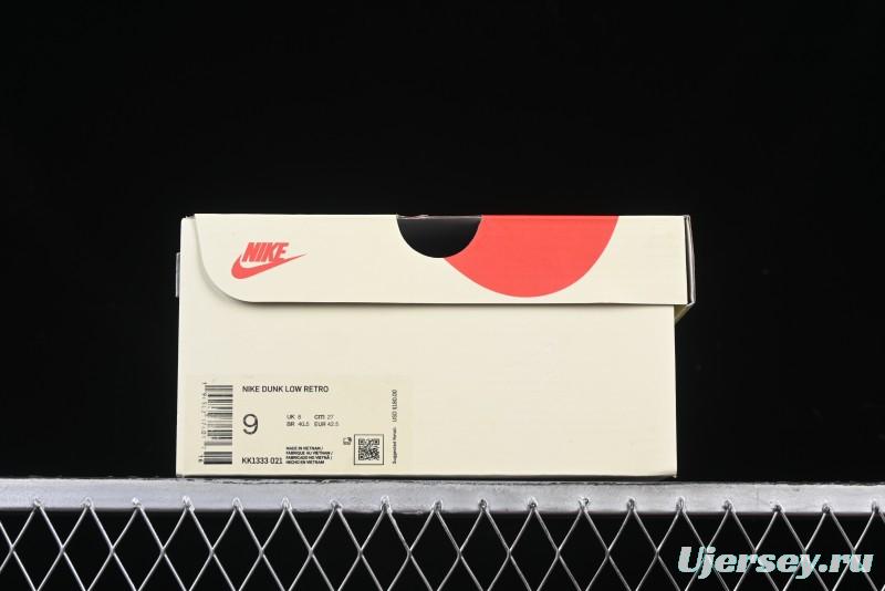 Nike SB Dunk Low Stussy Anniversary Edition Custom Sneakers with Red Swoosh - KK1333-021