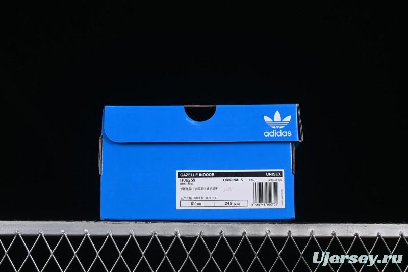Adidas Originals Gazelle Indoor Retro Casual Anti-Slip Wear-Resistant Low-Top Sneakers - H06259