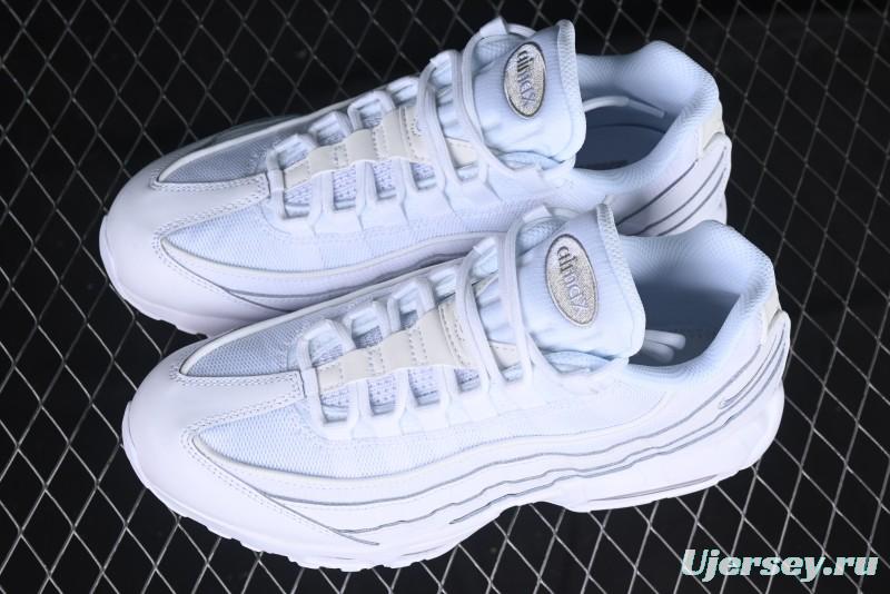 Nike Air Max 95 Retro Running Shoes with Air Cushion - CT1268-100