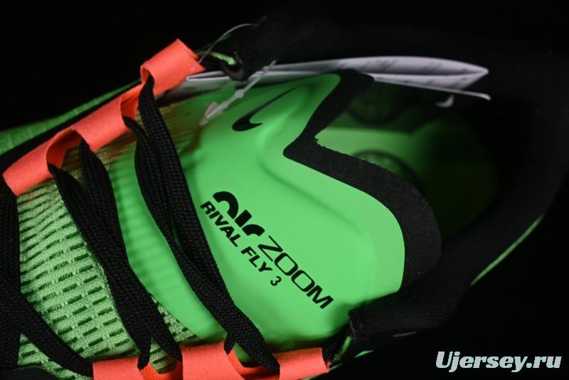 Nike Zoom Rival Fly 3 Lightweight Fabric Comfortable Cushioned Anti-Slip Low-Top Casual Running Shoes - DZ4775-304