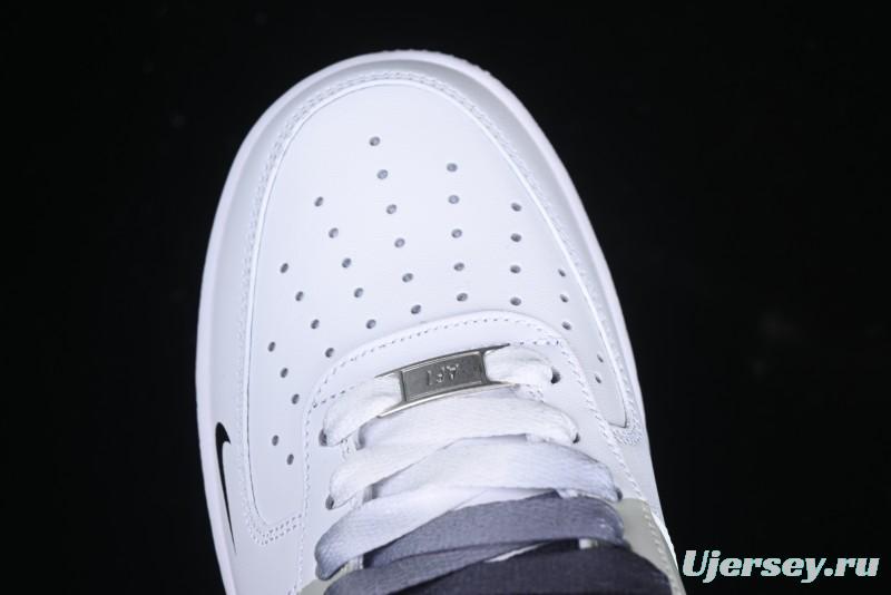 Nike Air Force 1 '07 Low Hand-Painted Broken Hook Casual Sneakers - CV2288-011