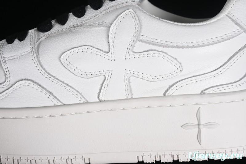 SMFK Comfortable Chunky Sole White Sneakers - T.D4