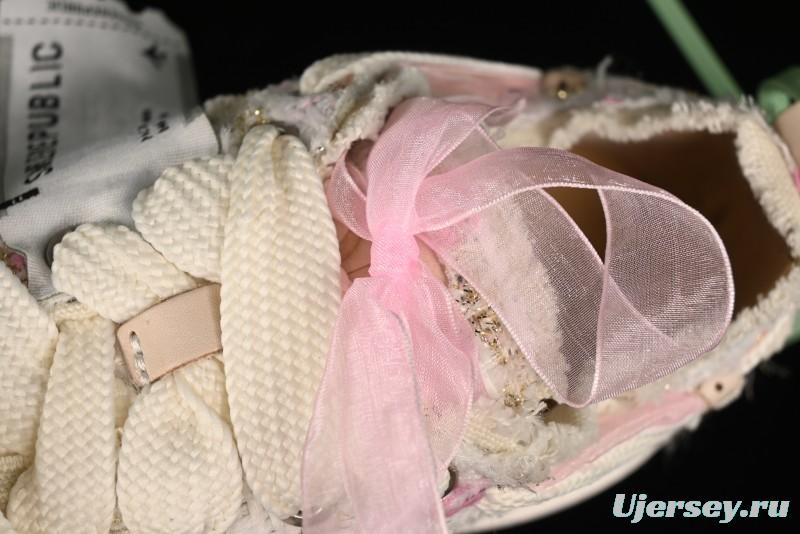 SMILEREPUBLIC SMILE Collection Canvas Sneakers with Thick Sole and Open Toe Design - G.D4