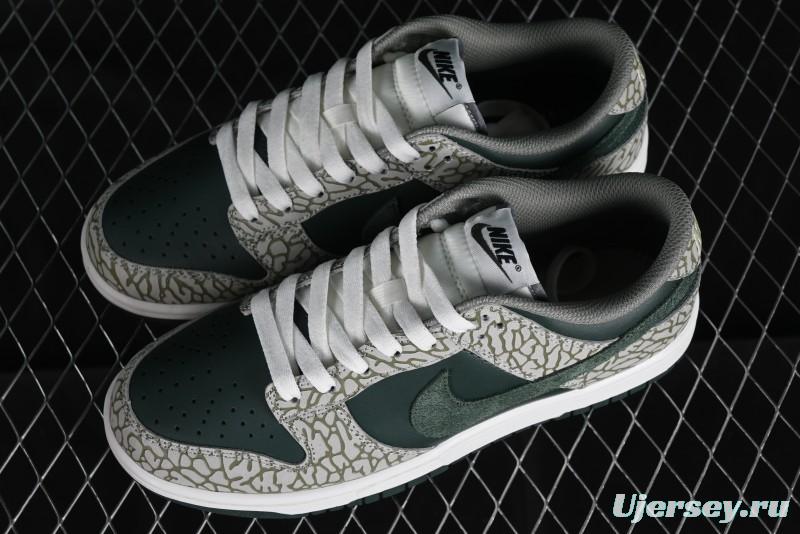 Nike Dunk Low Urban Landscape 2.0 Cracked Suede SB Low-Top Casual Sneakers - HF4878-053