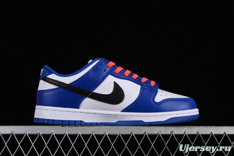 Nike Dunk Low SB Casual Skate Shoes in White Blue Red - CW1590-104
