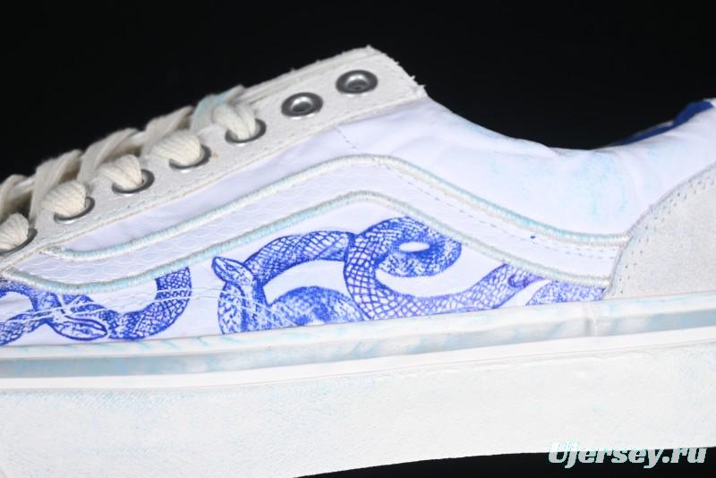 Vans Old Skool Year of the Snake Limited Edition Low-Top Casual Skate Shoes - VN000D57CDA