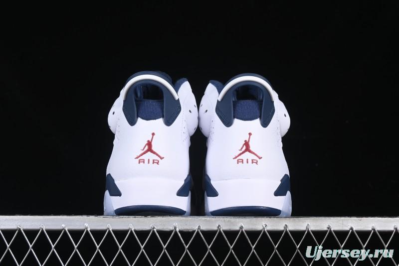 Nike Air Jordan 6 Retro "Olympic" Basketball Shoes - CT8529-164