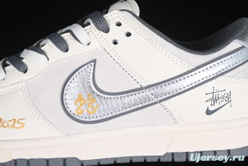 Nike SB Dunk Low Stussy Snake Year Collaboration Anniversary Edition Low-Top Casual Sneakers - DM6868-008