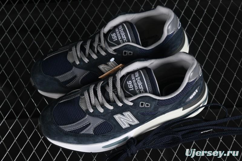 New Balance Made In USA 991 Series Classic Casual Dad Shoes Retro Running Sneakers - U991NV2