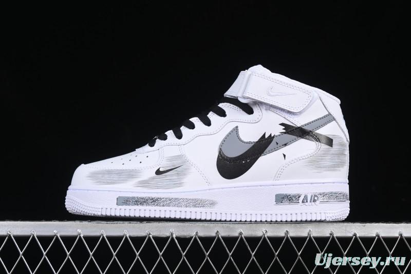 Nike Air Force 1 '07 Mid Custom Print Anime Theme Casual Sneakers - ZH0316-053