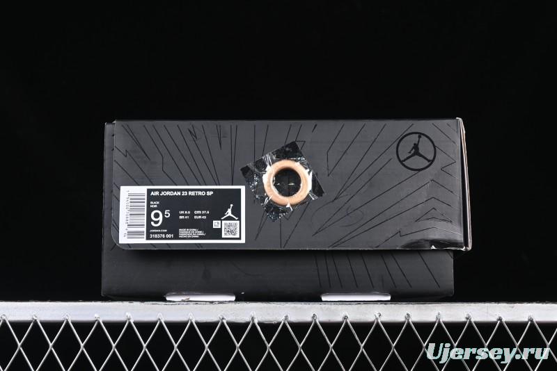 Nike Air Jordan 23 AJ23 Mid Retro Casual Basketball Shoes with Visible Air Cushion - 318376-001