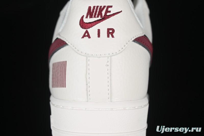 Nike Air Force 1 '07 Low QR Code Black Star Sneakers Low-Top Casual Shoes - CU1836-961