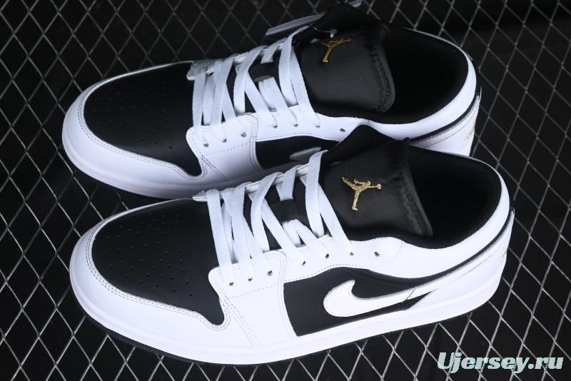 Nike Air Jordan 1 Low AJ1 Reverse Panda Low-Top Lifestyle Basketball Shoes - 553560-172