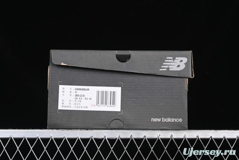 New Balance 9060 Retro Casual Running Shoes with ABZORB Cushioning Technology - U9060BUR